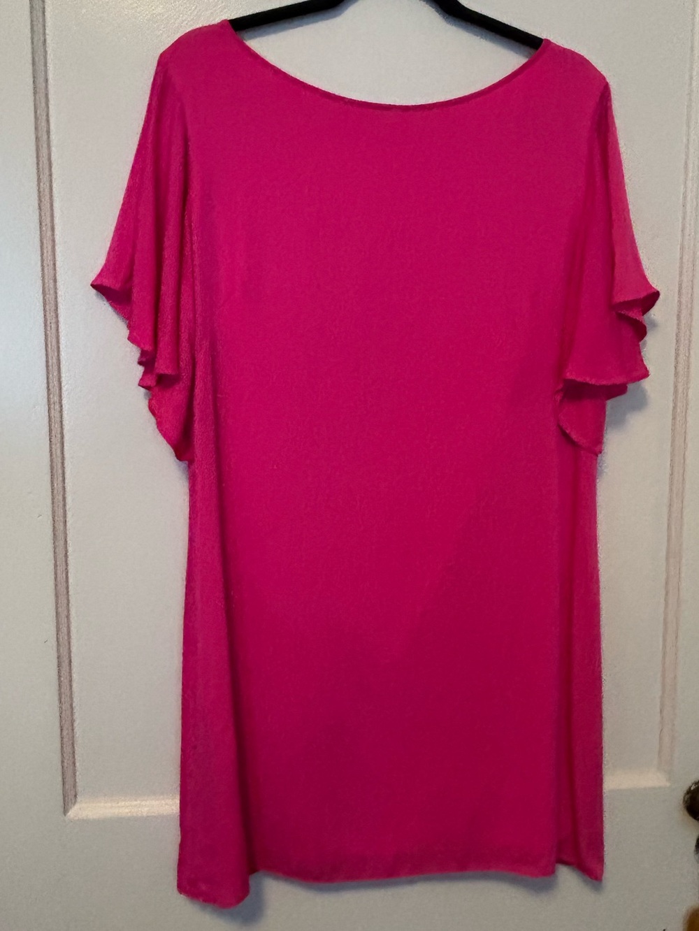 Milly of New York Hot Pink Silk Dress